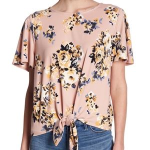 Socialite Tie Front Top Sz S 30% OFF!!!